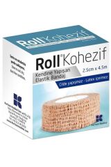 ROLL KOHEZİF BANDAJ 2.5 Cm X 4.5 M