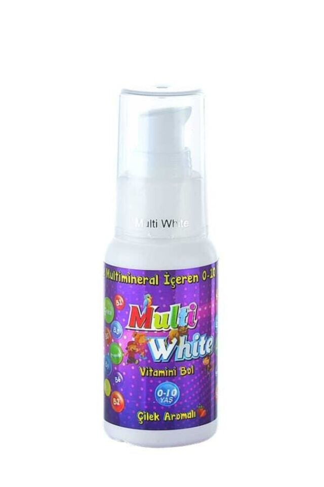 MULTI WHITE DIS MACUNU CILEKLI 0-10 YAS 50ML