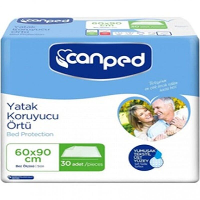 CANPED YATAK KORUYUCU 60X90 30 ADET