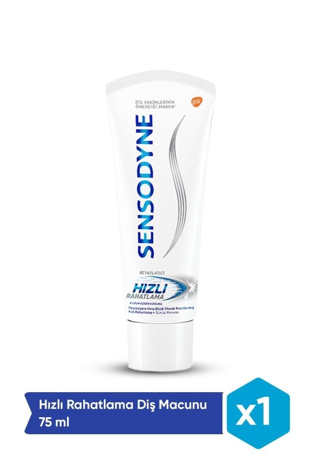 SENSODYNE HIZLI RAHATLAMA BEYAZLATICI 75 ML
