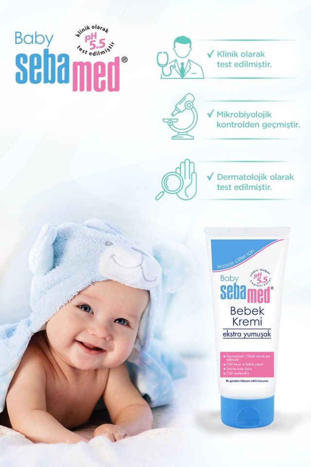 SEBAMED BABY BEBEK KREMİ 200 ML