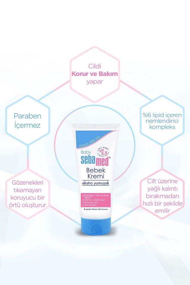 SEBAMED BABY BEBEK KREMİ 200 ML