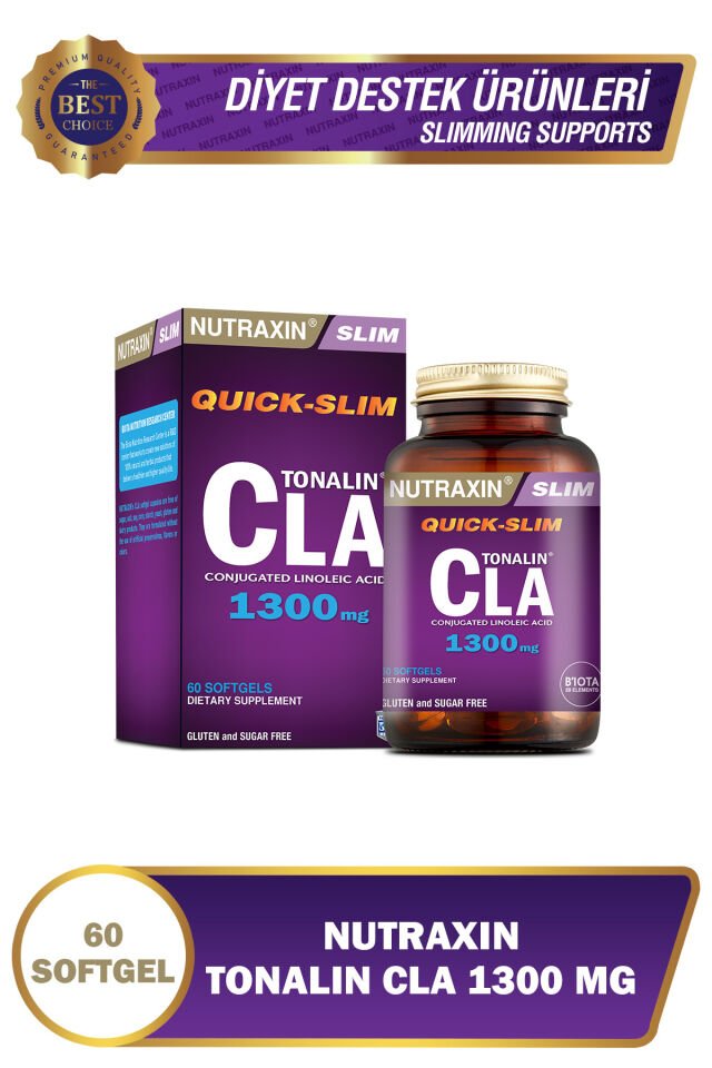 NUTRAXIN CLA 1300 MG 60 SOFTGEL