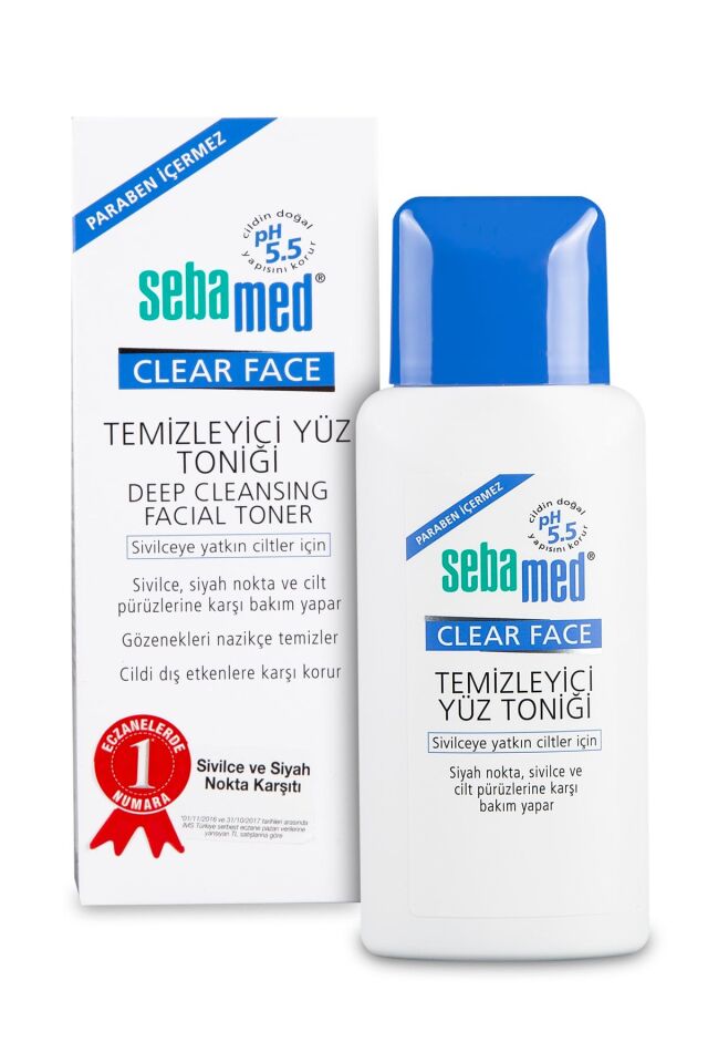SEBAMED CLEAR FACE TEMİZLEYİCİ YÜZ TONİĞİ 150 ML