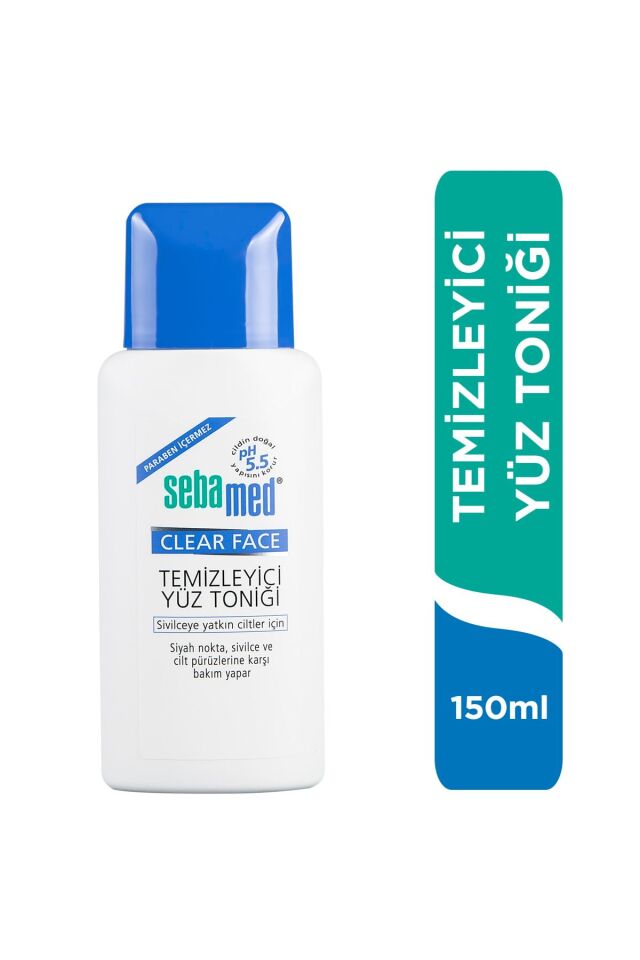 SEBAMED CLEAR FACE TEMİZLEYİCİ YÜZ TONİĞİ 150 ML