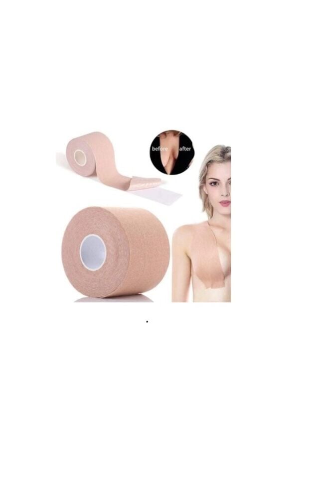 JENBOL KİNESİOLOGY TAPE AĞRI BANDI 5 CM X 5 M - TEN RENGİ