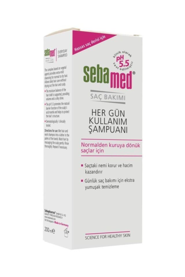 SEBAMED HER GÜN KULLANIM ŞAMPUANI 200 ML