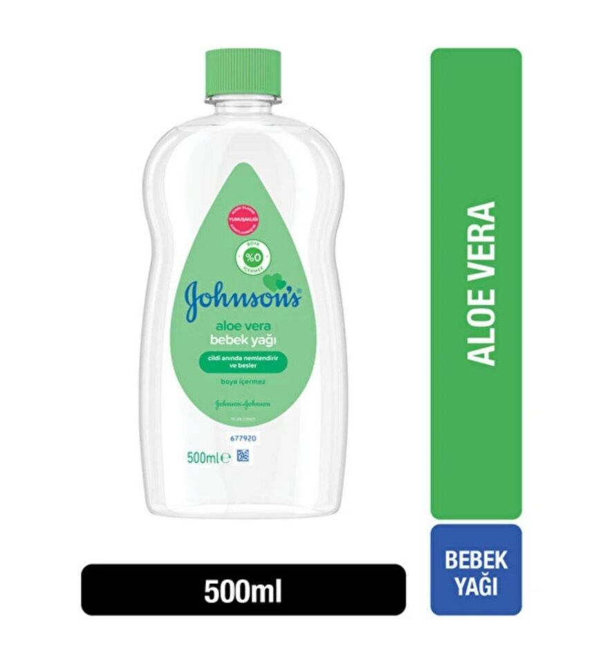 JOHNSONS BABY ALOE VERA BEBEK YAĞI 500 ML