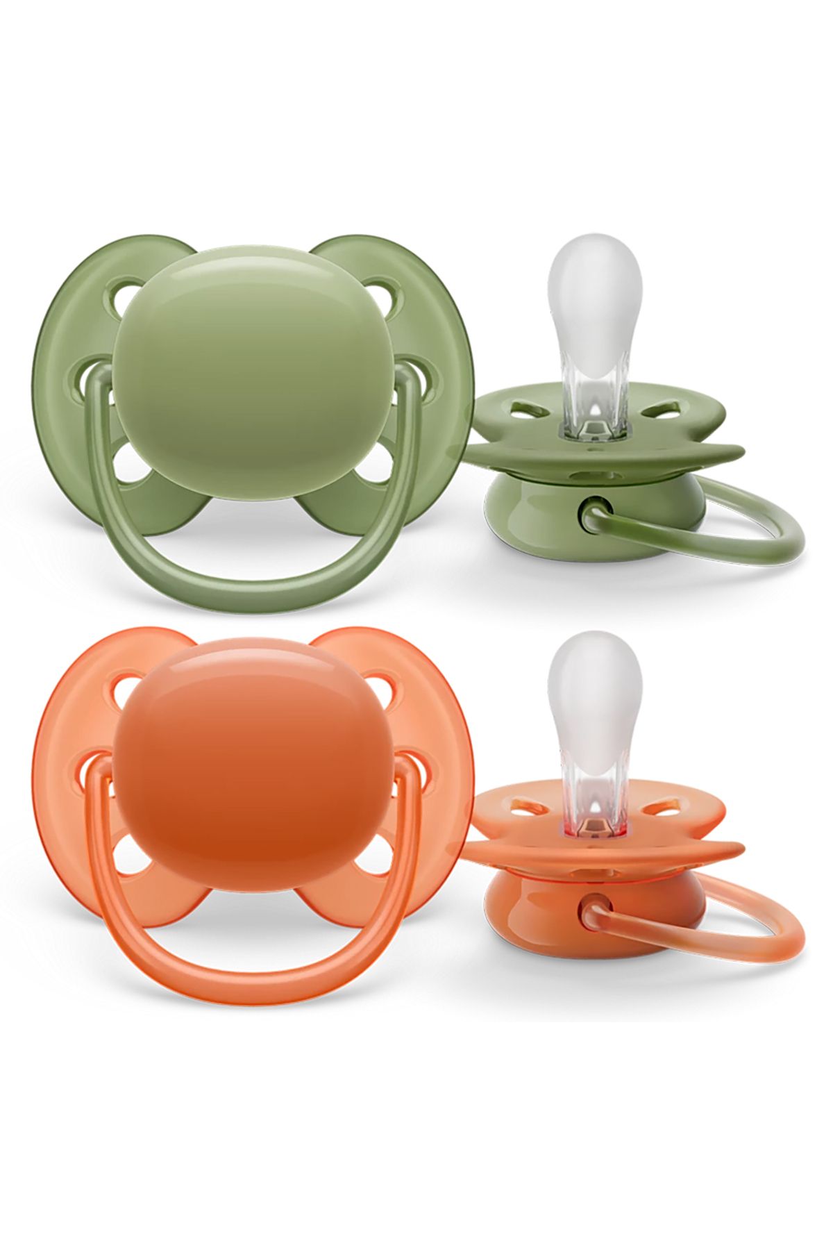 AVENT ULTRA SOFT EMZİK 18 AY 2'Lİ - TURUNCU