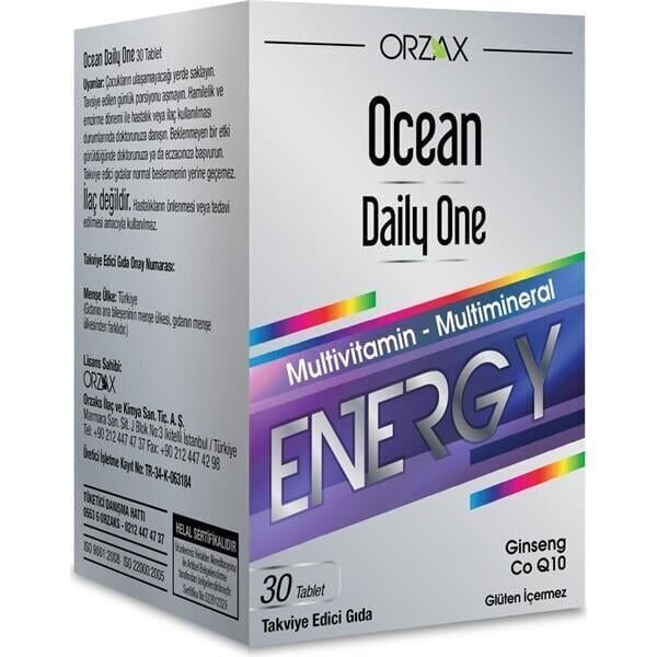 OCEAN DAILY ONE ENERGY 30 TABLET