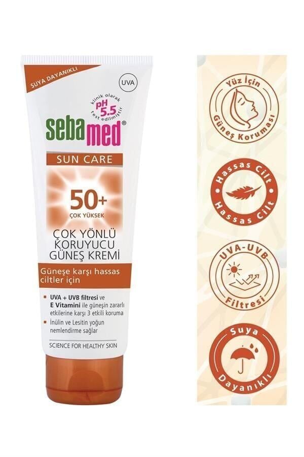 SEBAMED SUN CARE ÇOK YÖNLÜ KORUYUCU GÜNEŞ KREMİ SPF50 75ML
