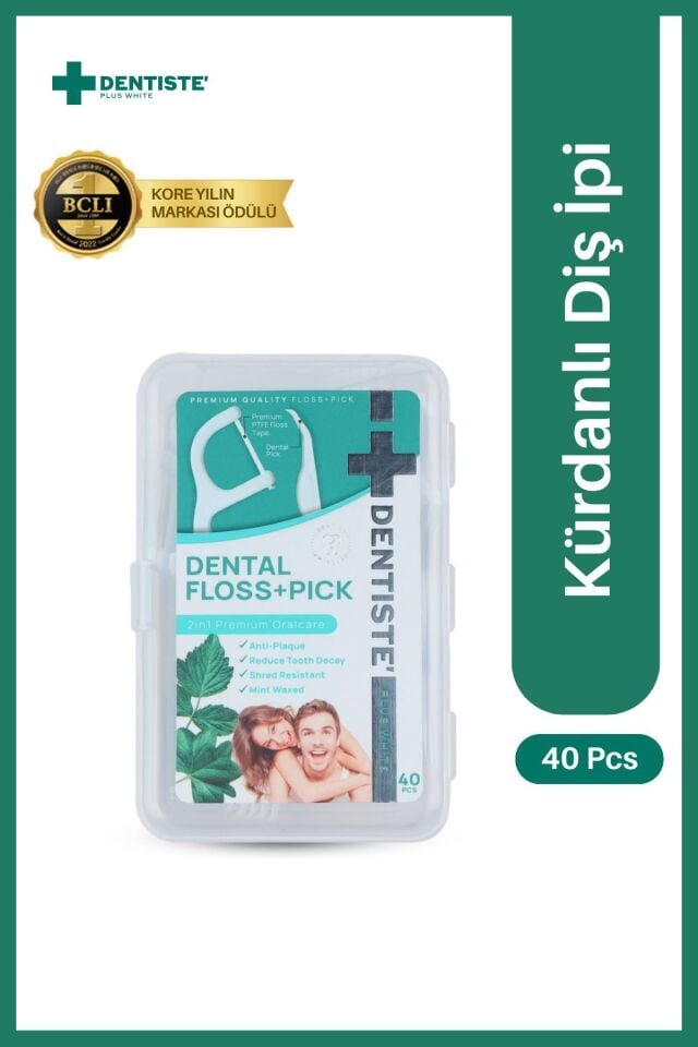 DENTİSTE DİŞ İPİ ÇATALLI 40'LI