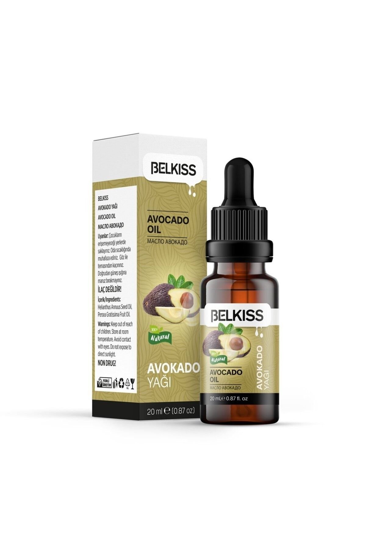 BELKISS AVOCADO YAĞI 20 ML