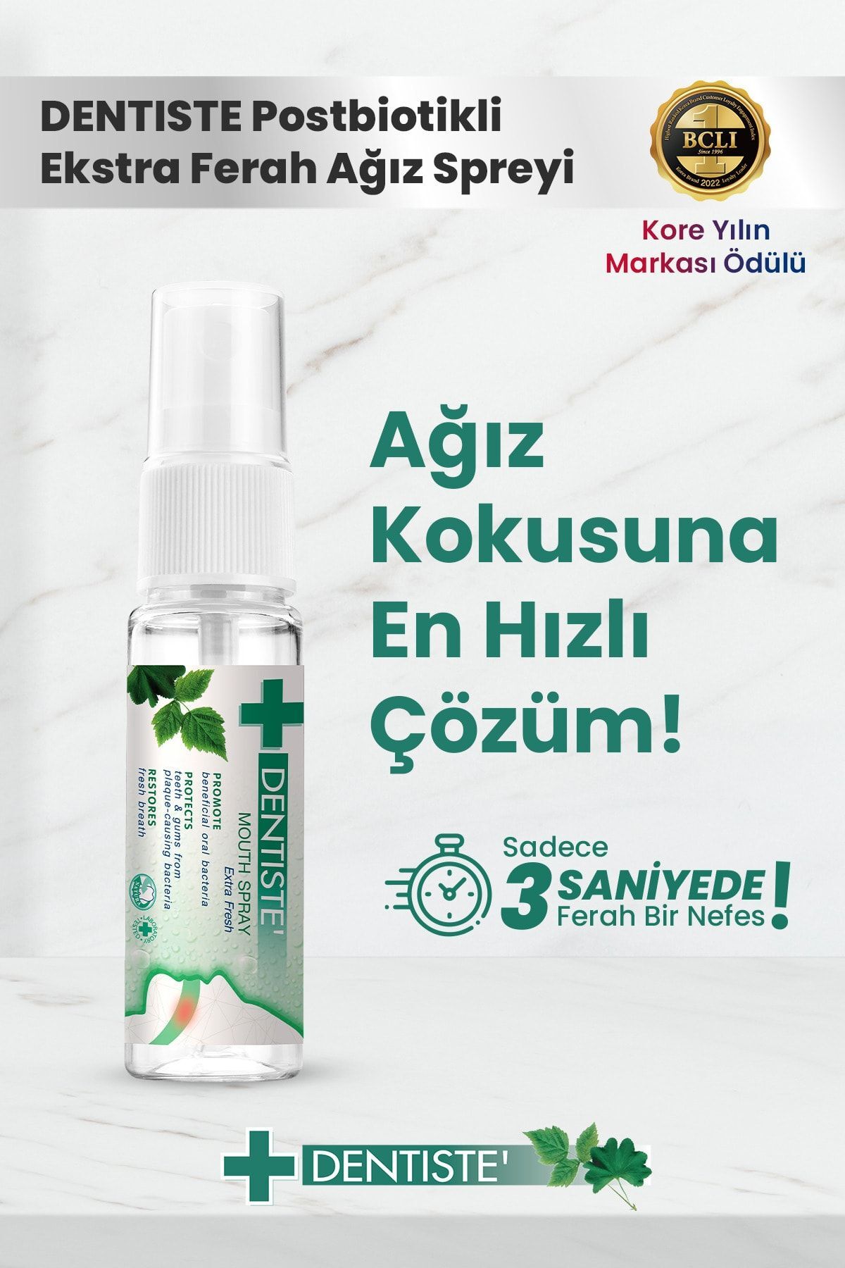 DENTİSTE PLUS WHİTE AĞIZ SPREYİ 3 ML