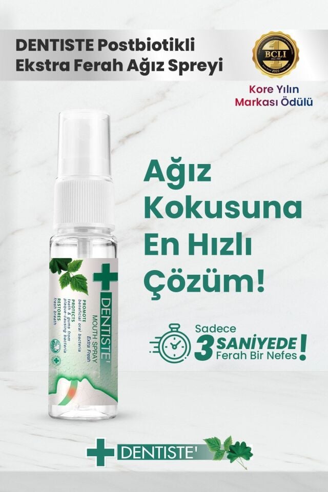 DENTİSTE PLUS WHİTE AĞIZ SPREYİ 3 ML