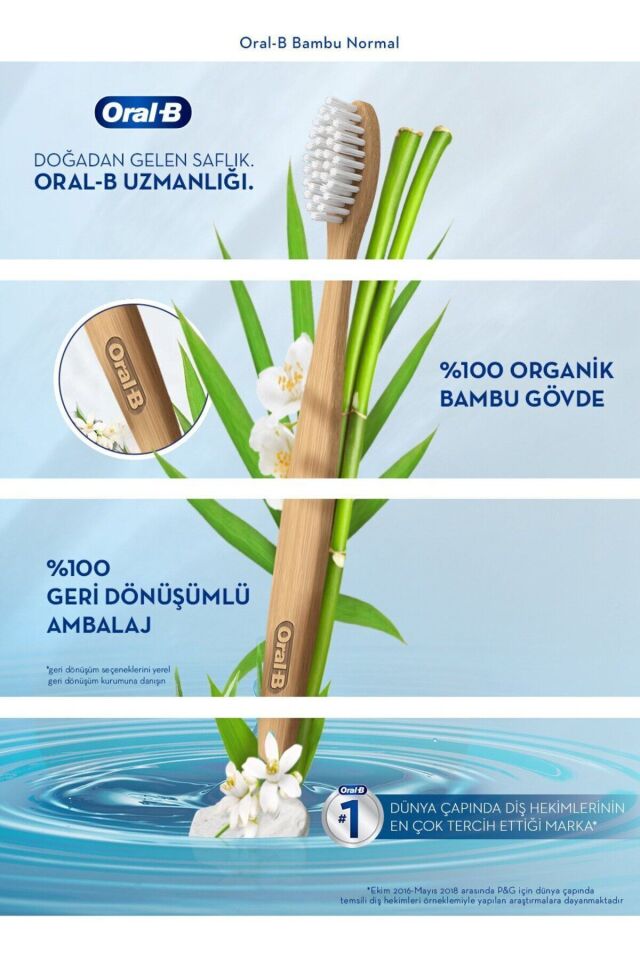 ORAL B BAMBU DİŞ FIRÇASI