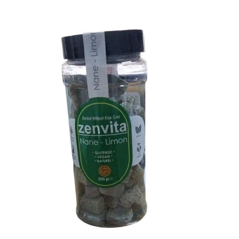 ZENVİTA NANE LİMON CAYI KÜP 200 GR