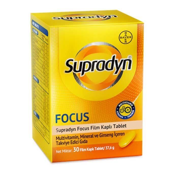 SUPRADYN ENERGY FOCUS 30 TABLET