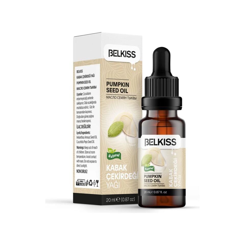 BELKISS KABAK ÇEKİRDEĞİ YAĞI 20 ML