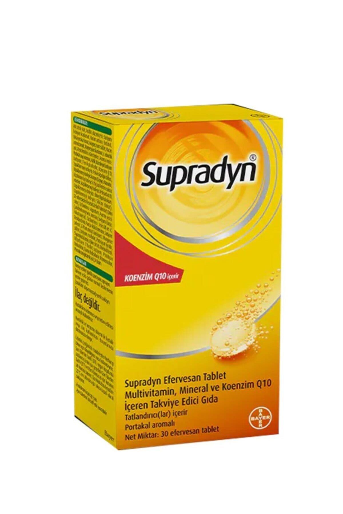 SUPRADYN KOENZİM Q10 30 EFERVESAN TABLET