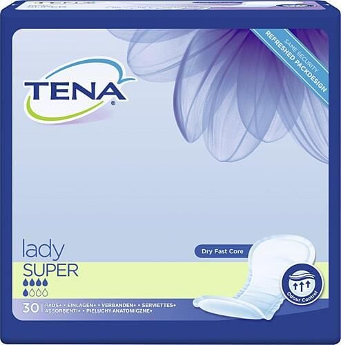 TENA LADY SUPER 5 DAMLA KADIN MESANE PEDİ 30LU