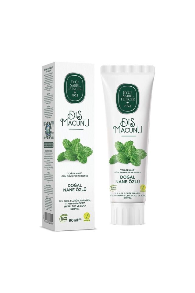 EYÜP SABRİ TUNCER DİŞ MACUNU DOĞAL NANE OZLU 90 ML