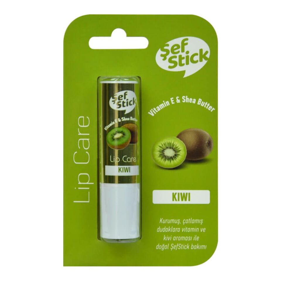 ŞEF STICK LİP CARE KİVİ DUDAK KORUYUCU