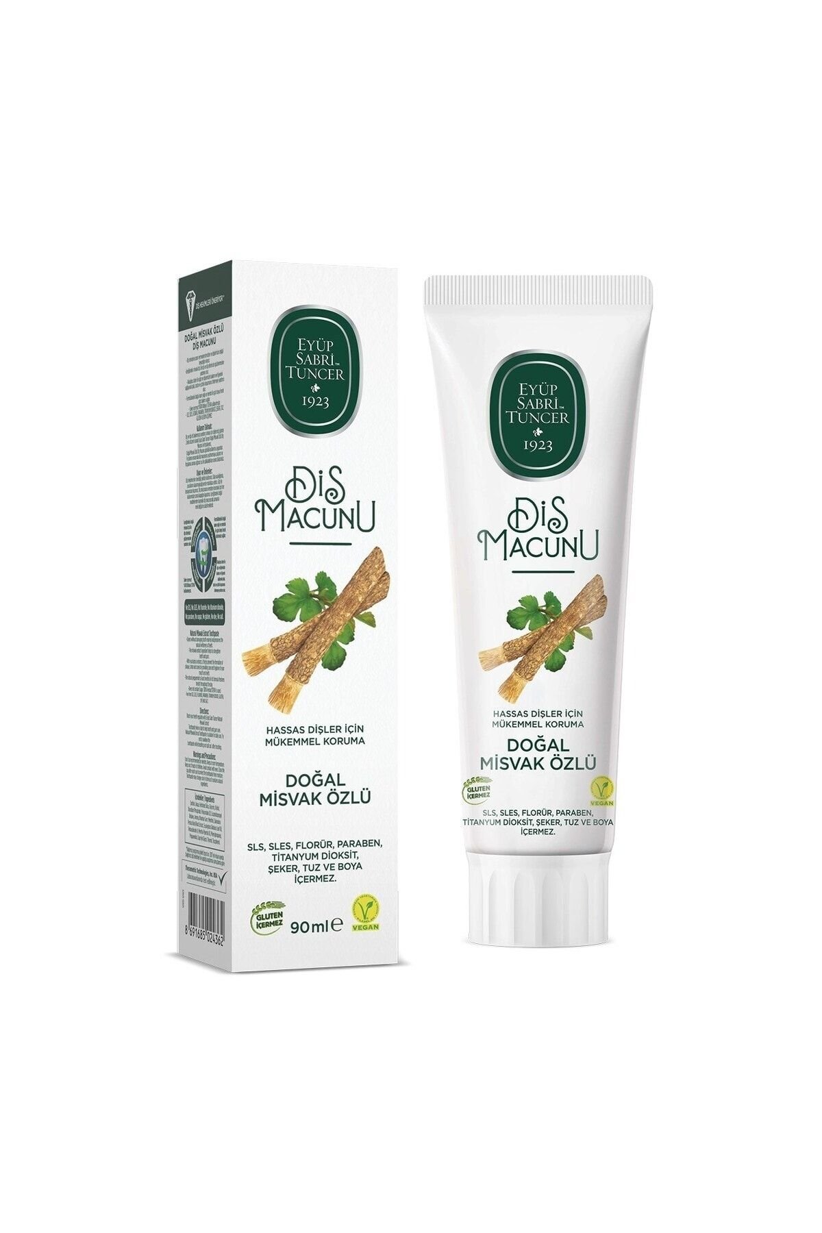 EYÜP SABRİ TUNCER DIS MACUNU DOGAL MISVAK OZLU 90 ML