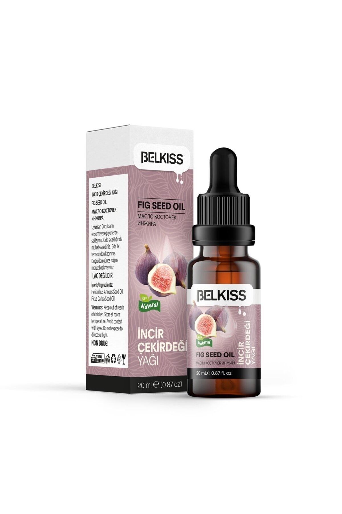 BELKISS İNCİR ÇEKİRDEĞİ YAĞI 20 ML