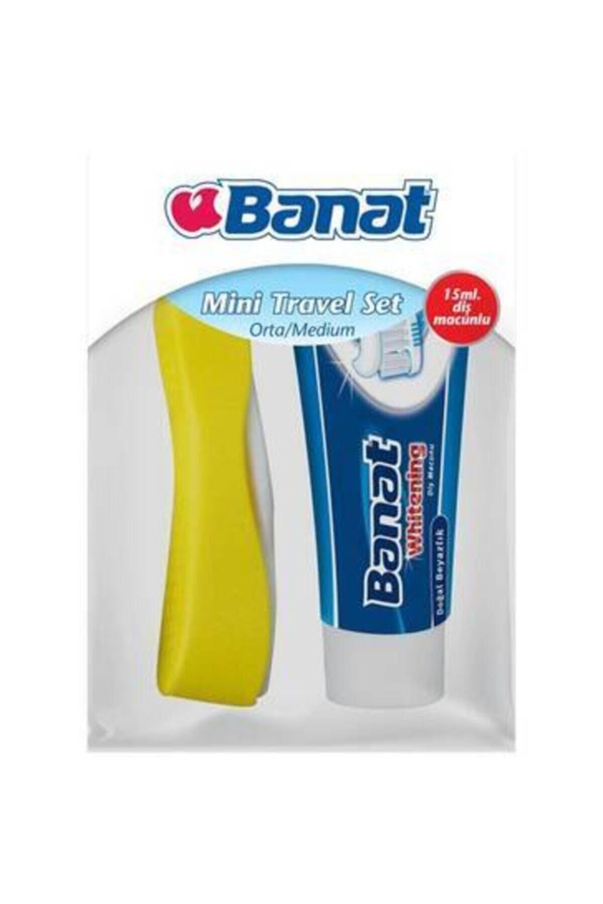 BANAT MİNİ POCKET TRAVEL FIRÇA & MACUN 15 ML