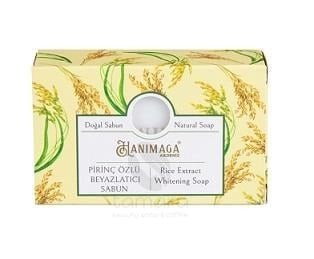 HANIMAĞA DOĞAL PİRİNÇ ÖZLÜ BEYAZLATICI SABUN 100G