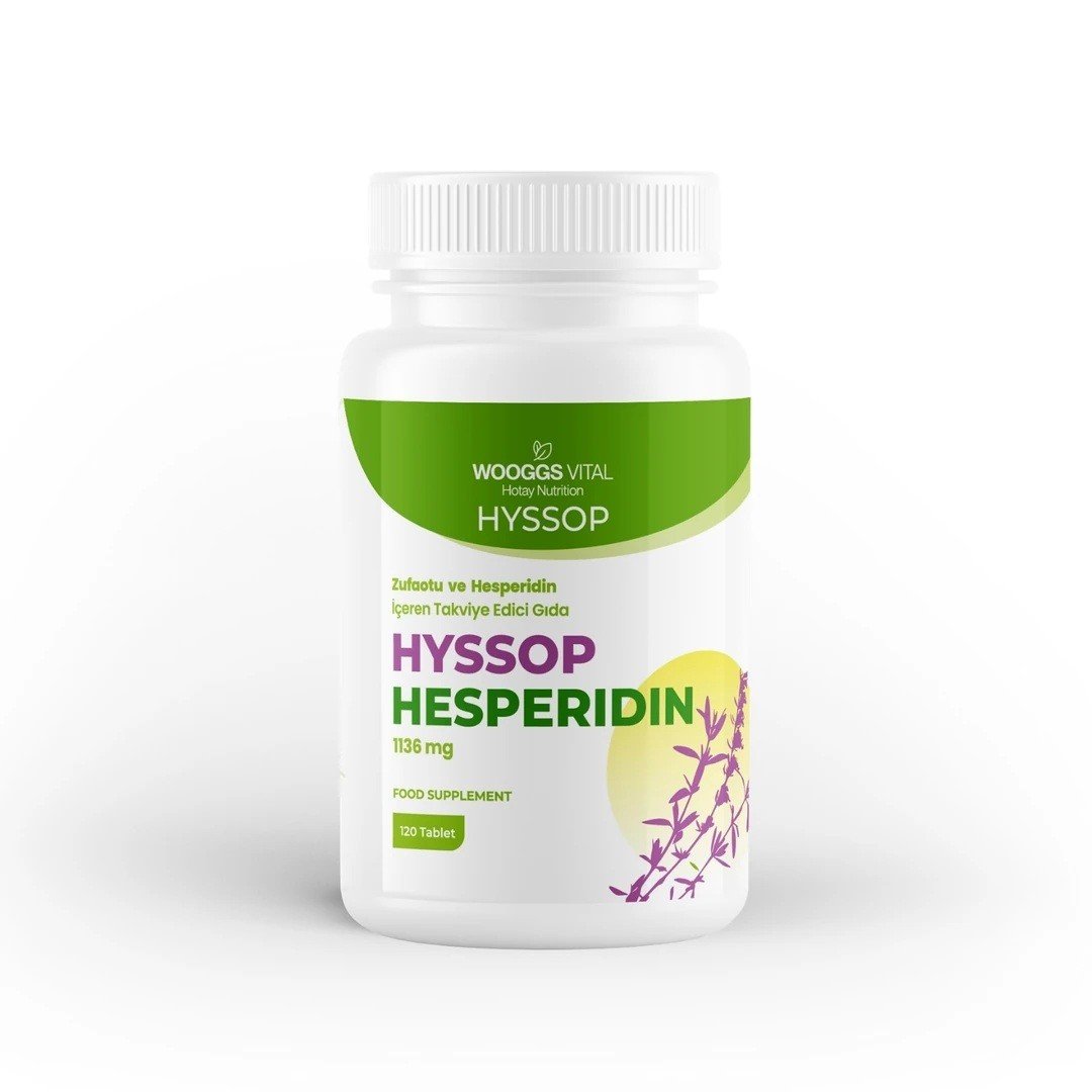 WOOGGS VITAL HYSSOP ZUFAOTU VE HESPERİDİN İTEG 120 TABLET