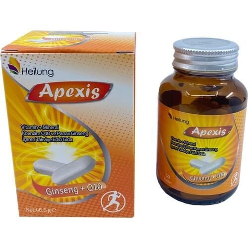 APEXIS MULTİVİTAMİN Q10+GINSENG 30 TABLET