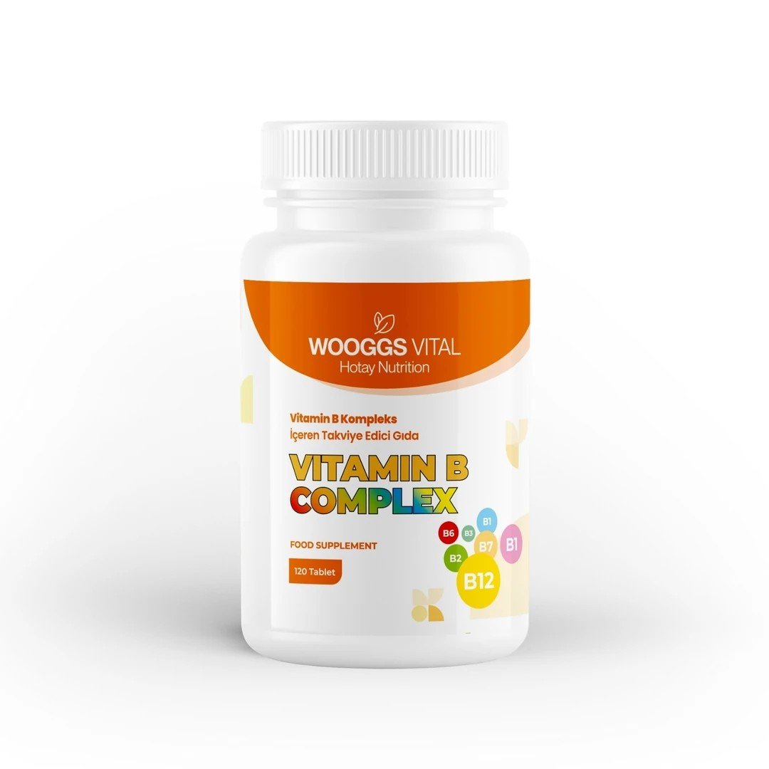 WOOGGS VITAL VİTAMİN B KOMPLEKS  İTEG 120 TABLET