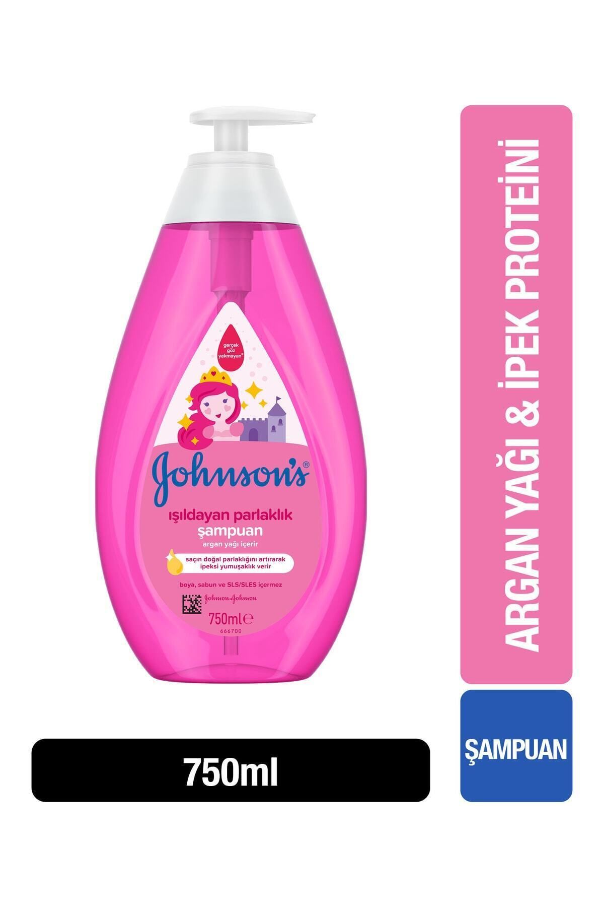 JOHNSON'S BABY IŞILDAYAN PARLAKLIK ŞAMPUAN 750 ML