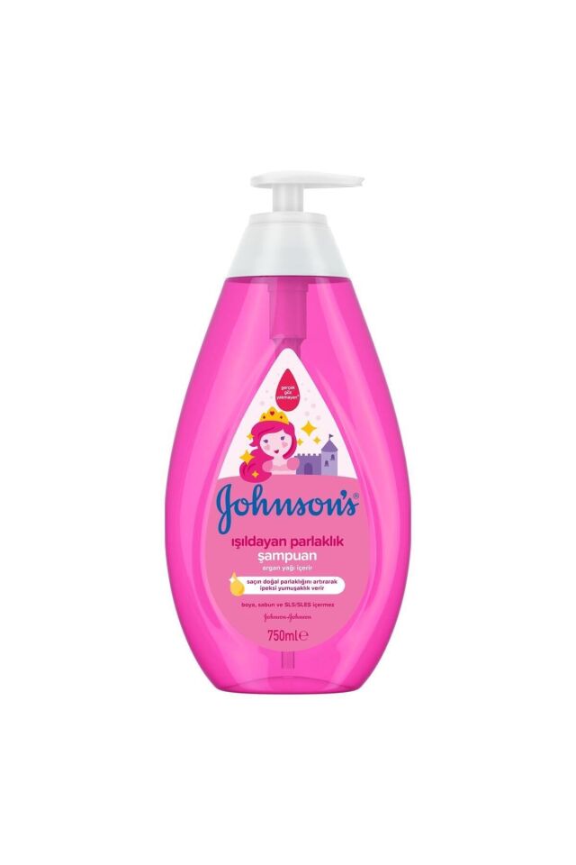 JOHNSON'S BABY IŞILDAYAN PARLAKLIK ŞAMPUAN 750 ML