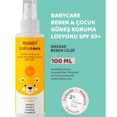 DERMOSKIN BABYCARE GÜNEŞ LOSYONU