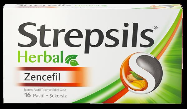 STREPSİLS HERBAL ZENCEFİL PASTİL