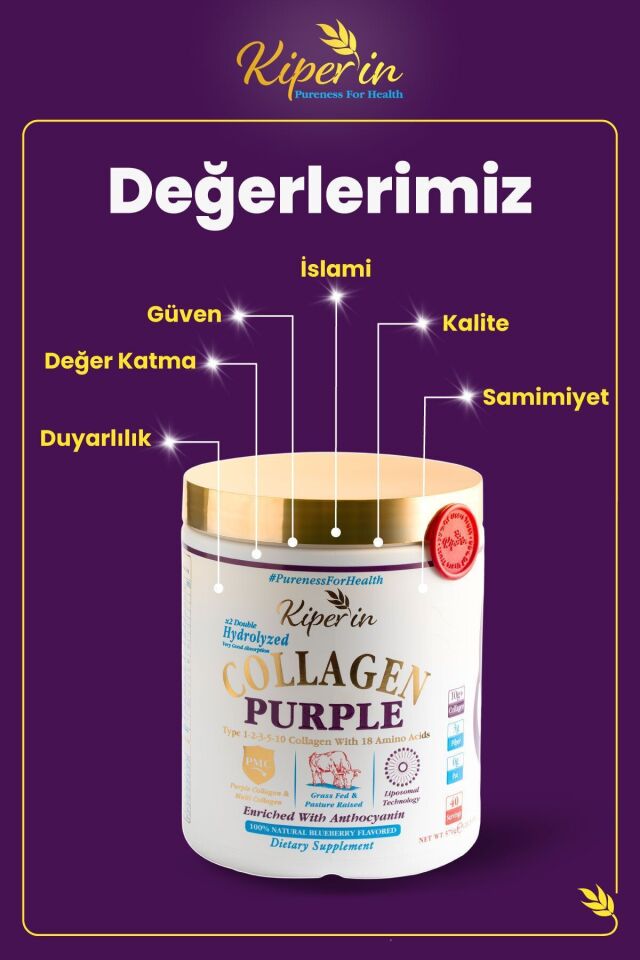 KİPERİN PURPLE COLLAGEN TOZ