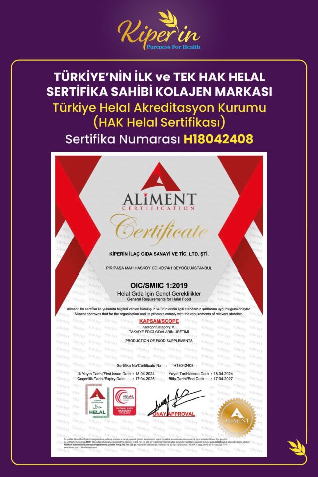 KİPERİN PURPLE COLLAGEN TOZ