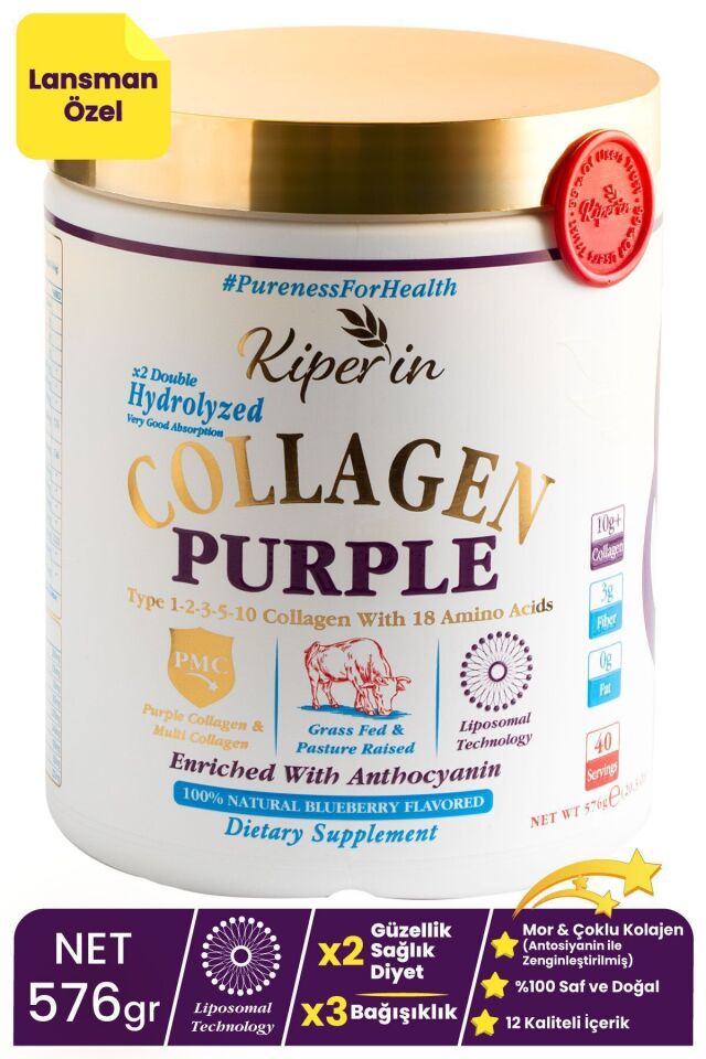 KİPERİN PURPLE COLLAGEN TOZ