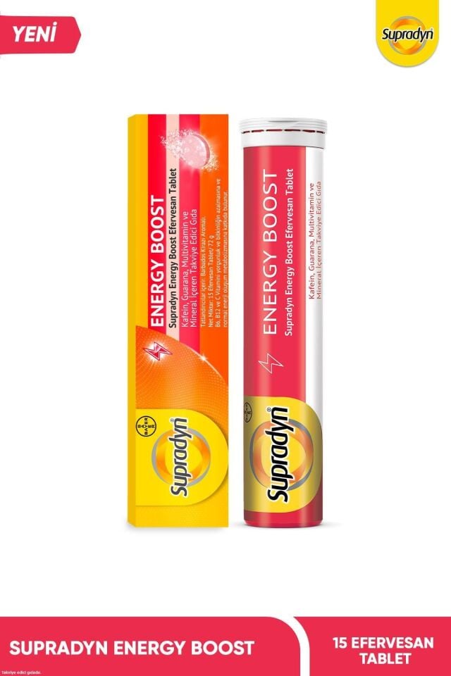 SUPRADYN ENERGY BOOST TAEF 15 EFERVESAN TABLET