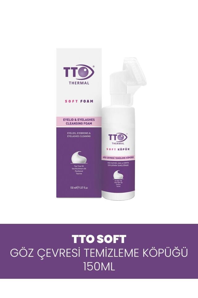TTO THERMAL GÖZ TEMİZLEME KÖPÜĞÜ 150 ML