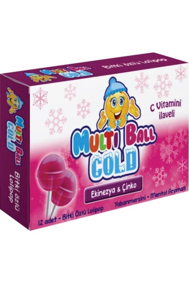 MULTIBALL COLD - ECHINECEA 12Lİ LOLİPOP