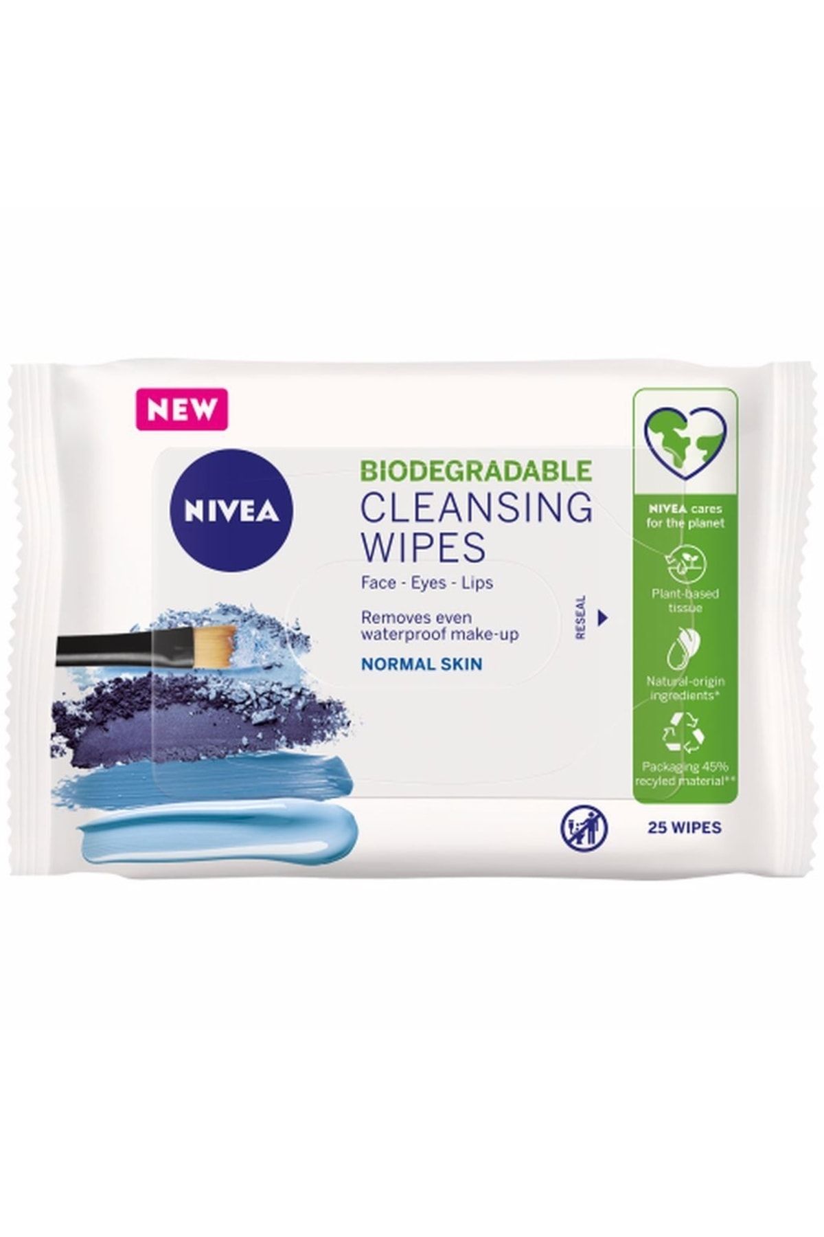 NIVEA 3 IN 1 CANLANDIRICI MAKYAJ TEMİZLEME MENDİLİ 25Lİ