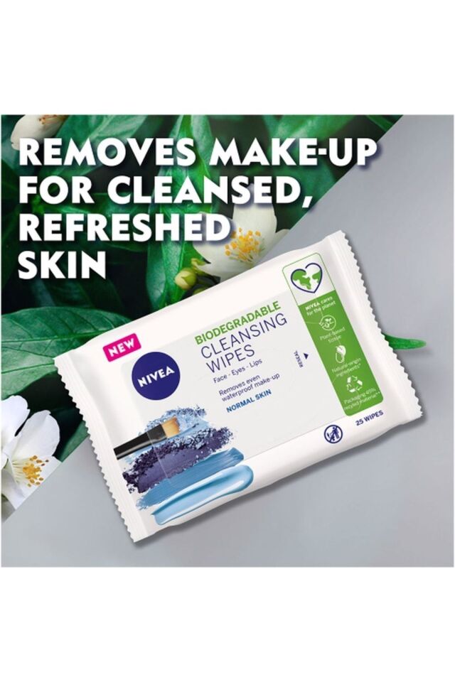 NIVEA 3 IN 1 CANLANDIRICI MAKYAJ TEMİZLEME MENDİLİ 25Lİ
