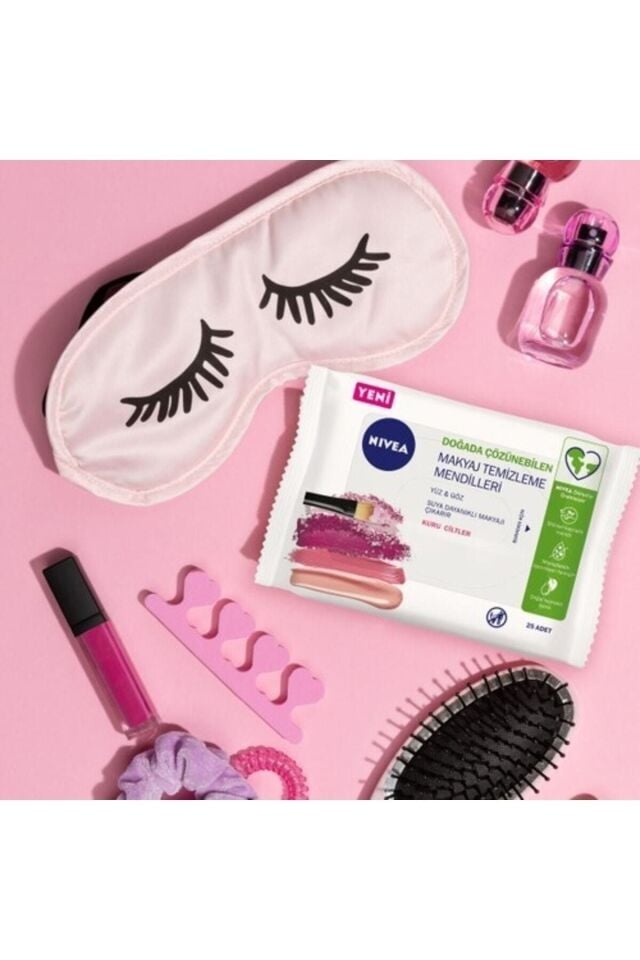 NIVEA 3 IN 1 BESLEYİCİ MAKYAJ TEMİZLEME MENDİLİ 25Lİ