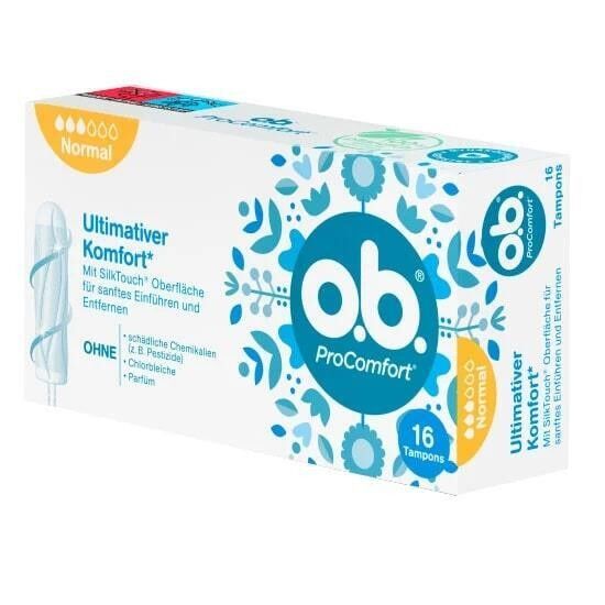 O.B. TAMPON PROCOMFORT NORMAL 16LI