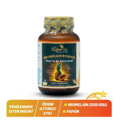KİPERİN BROMELAIN PAPAIN 30 KAPSUL
