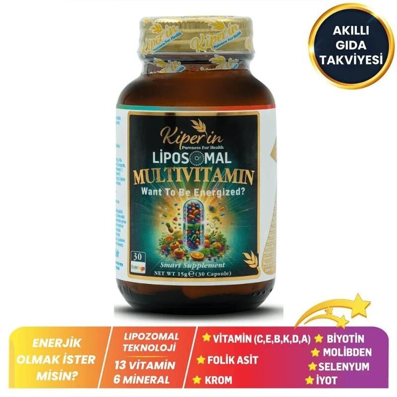 KİPERİN LİPOZOMAL MULTİVİTAMİN 13 VİTAMİN & 6 MİNERAL